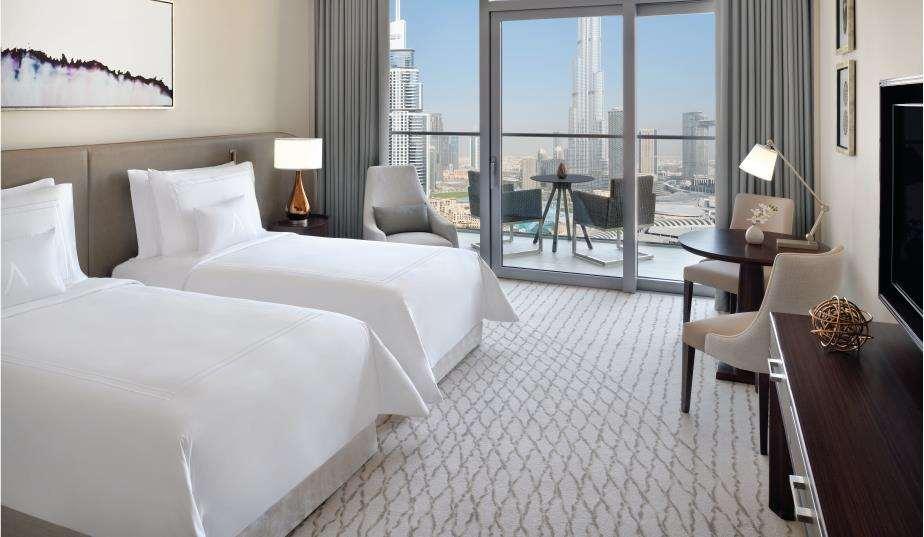 喷泉地标酒店 迪拜 客房 照片 Deluxe Room