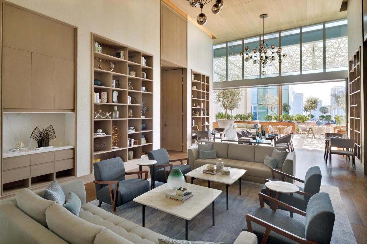 喷泉地标酒店 迪拜 外观 照片 Library at The Westin Dubai